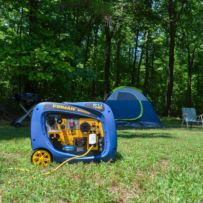 FIRMAN® Dual Fuel Inverter Portable Generator 4000W Electric Start with CO Alert #WH03242