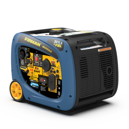 FIRMAN® Dual Fuel Inverter Portable Generator 4000W Electric Start with CO Alert #WH03242