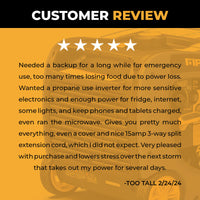 FIRMAN® Dual Fuel Inverter Portable Generator 4125W Electric Start with CO Alert #WH03342